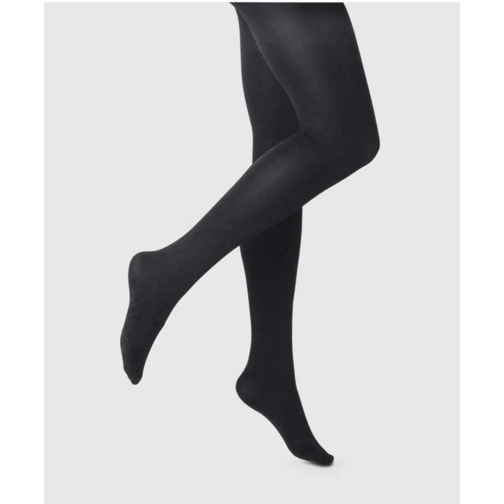 Women's 120D Blackout Tights - A New Day - Black - L / XL - D53